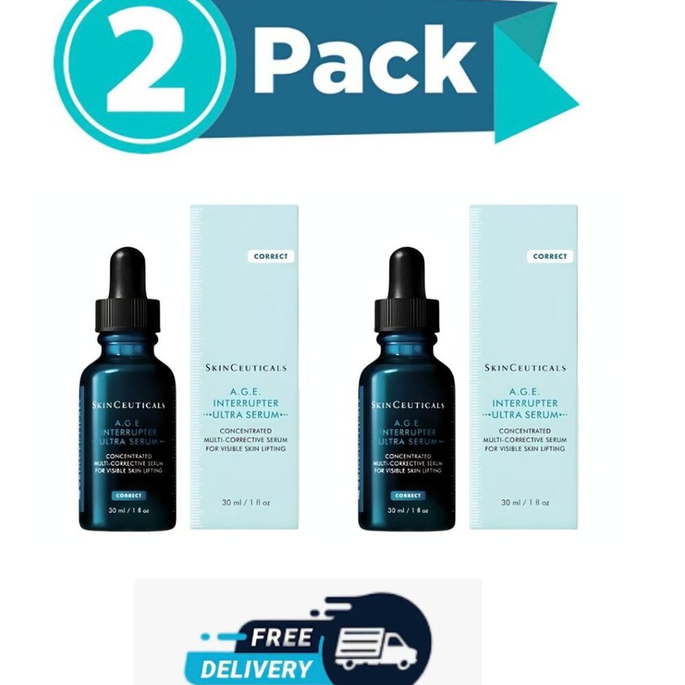 SkinCeuticals A.G.E. Interrupter Ultra Serum 1 oz | Advanced Anti-Aging Serum - Picture 1 of 8